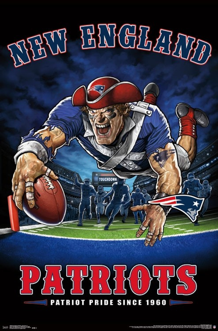New England Patriots - End Zone Poster Print - Item # VARTIARP15989 - Posterazzi new-england-patriots-end-zone-poster-print-item-vartiarp15989-posterazzi