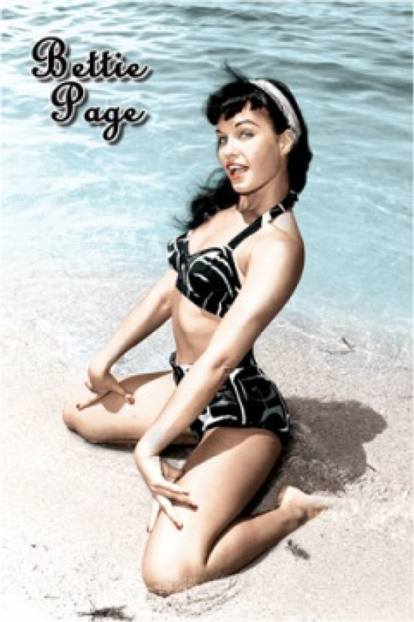 Bettie Page Sand Poster Poster Print - Item # VARSCO522