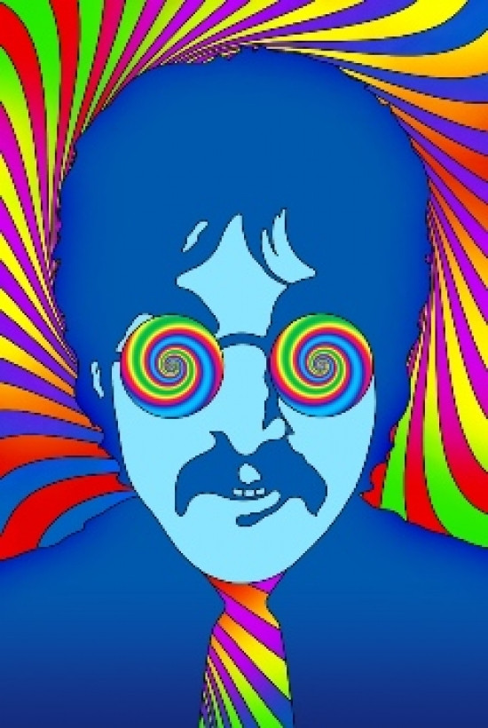 JOHN PSYCHEDELIC Poster Poster Print - Item # VARSCO3211A - Posterazzi