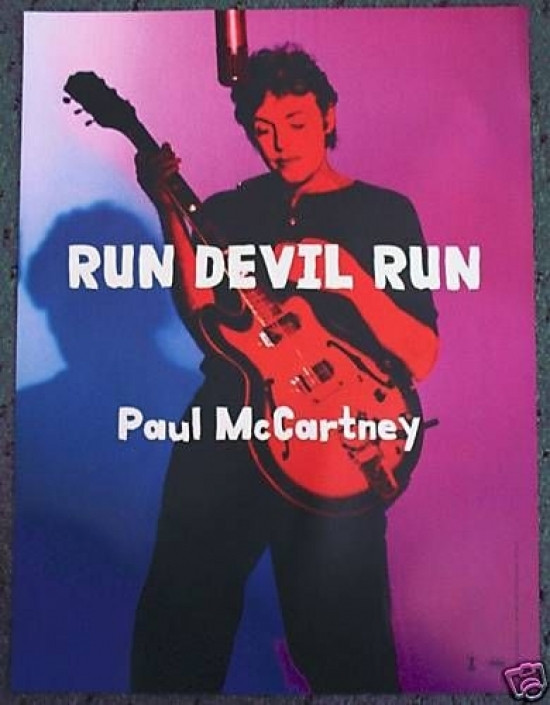 Paul McCartney Run Devil Run Poster - Item # RAR9999158 - Posterazzi