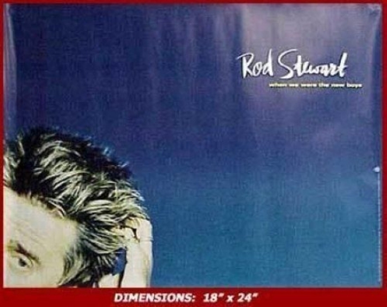 Rod Stewart When We Were The New Boys Poster - Item # RAR9998708