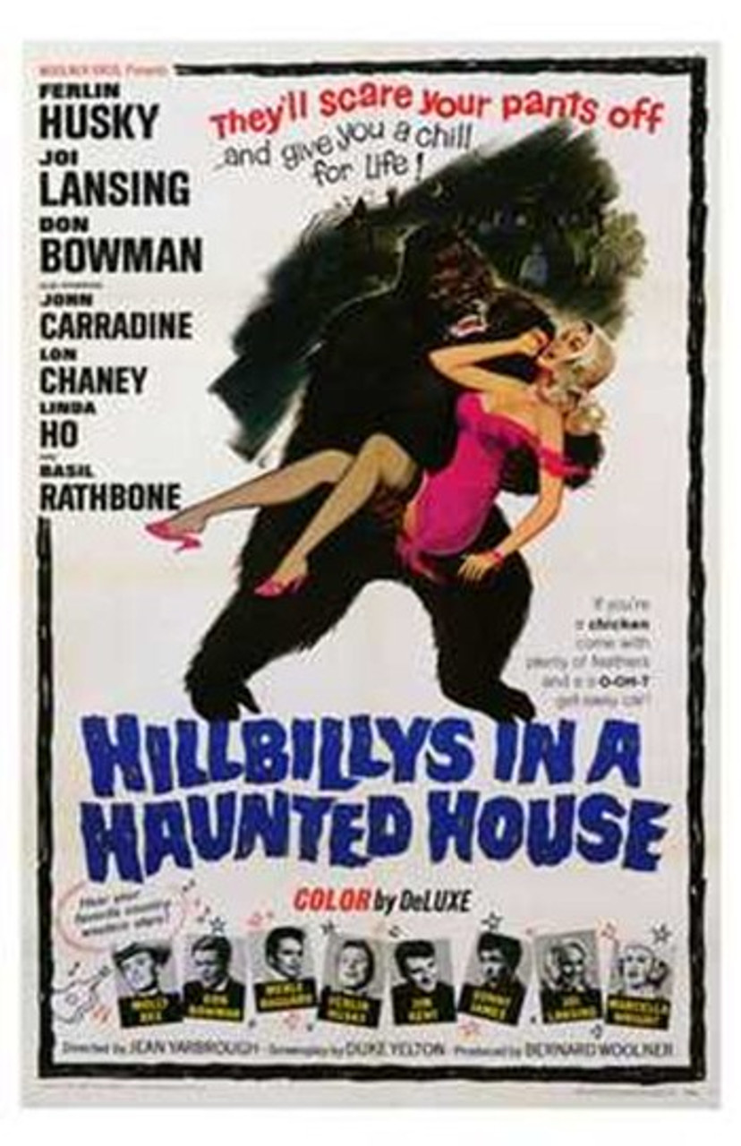 Hillbillys in a Haunted House Movie Poster (11 x 17) - Item # MOV197321