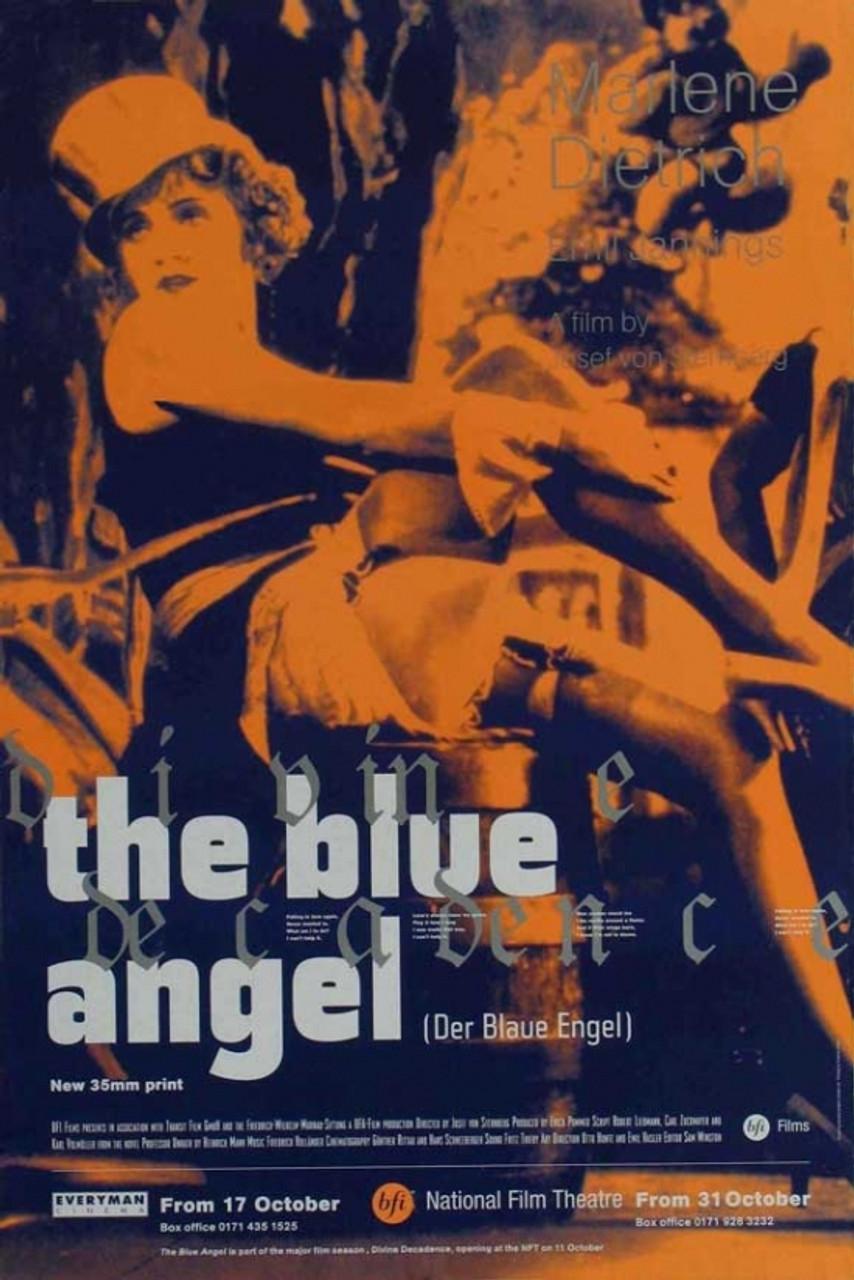 The Blue Angel Movie Poster (11 x 17) Item MOVIB82470 Posterazzi