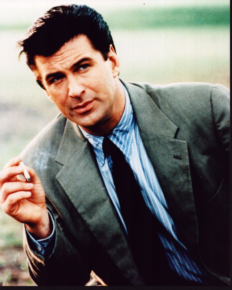 does alec baldwin smoke cigarettes Alec Baldwin With Cigarette In Heaven'S Prisoners Photo Print - Item #  MVM56949