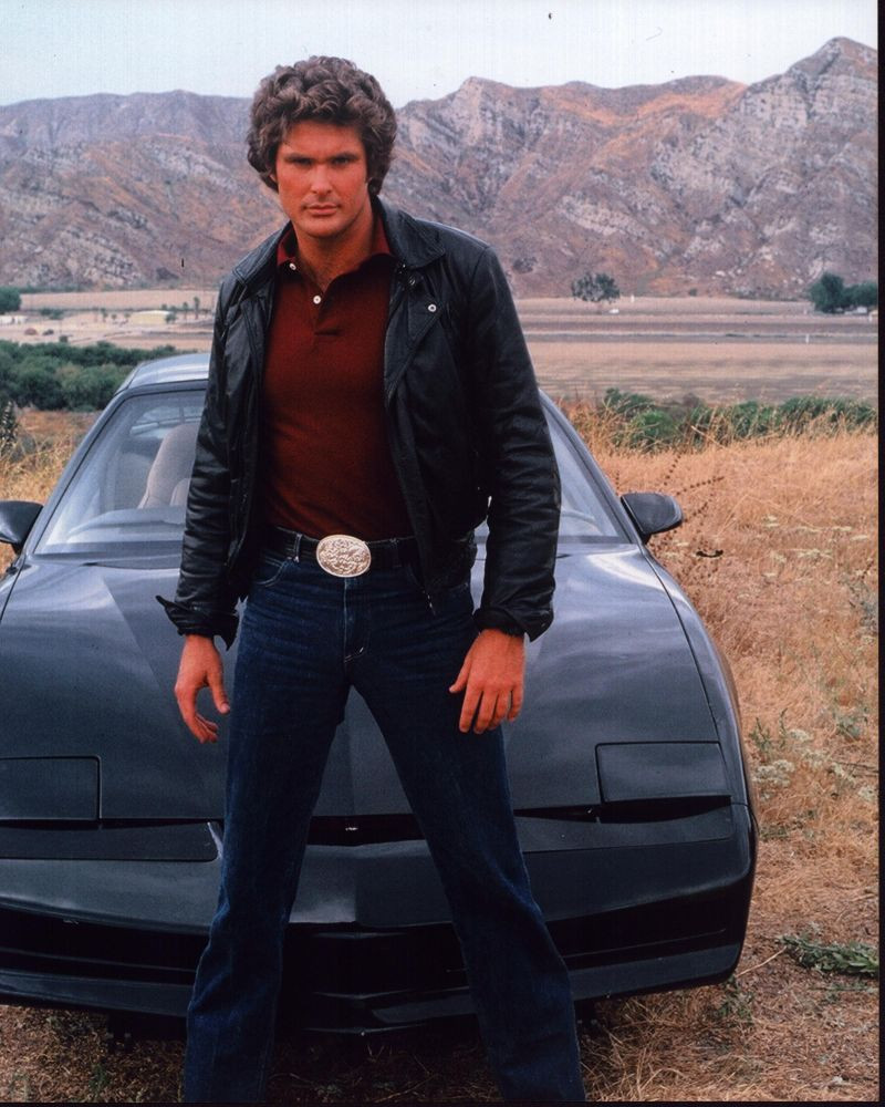 From Knight Rider David Hasselhoff Knight Rider And His Iconic