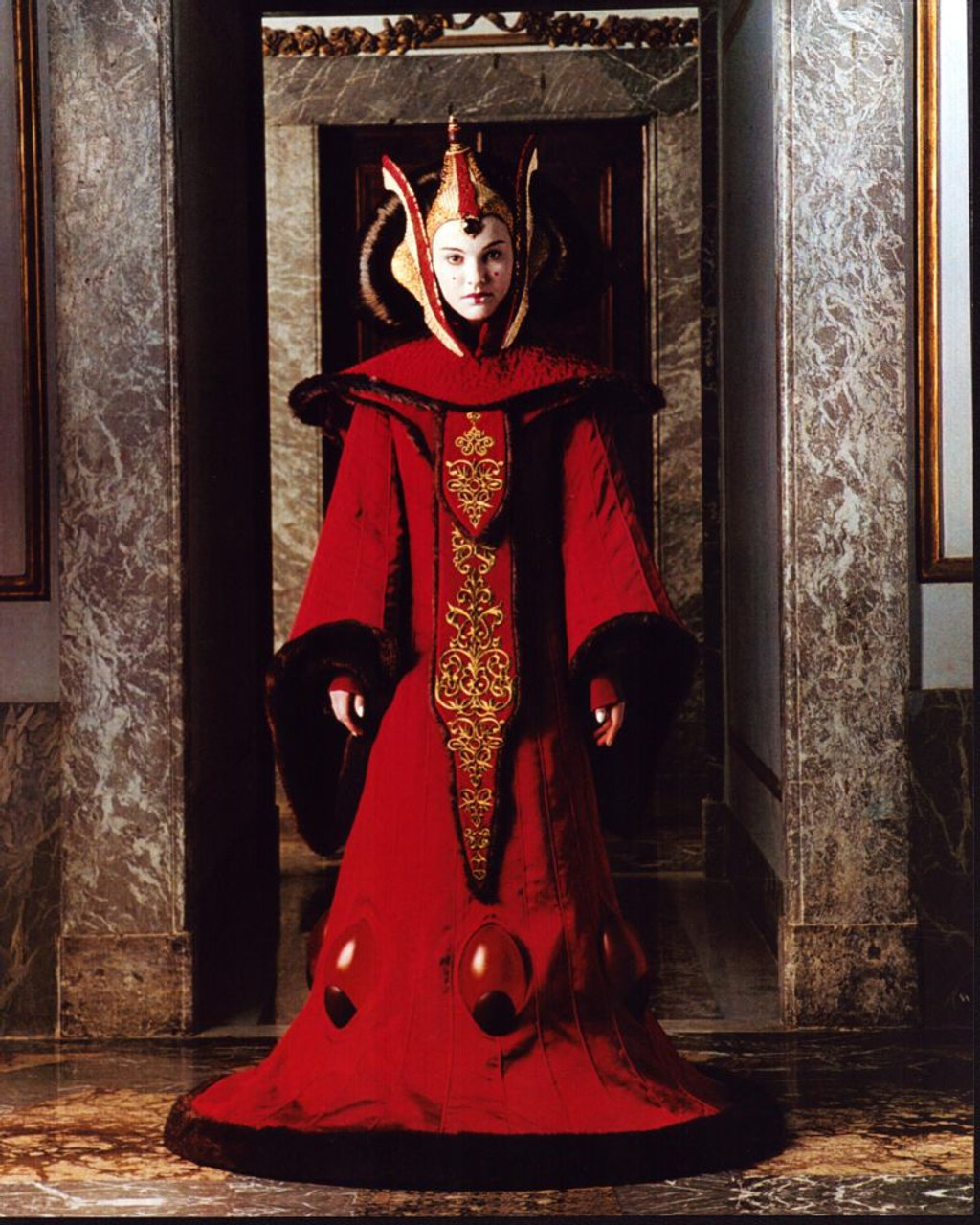 Natalie Portman In Costume For Star Wars: Episode I - The Phantom