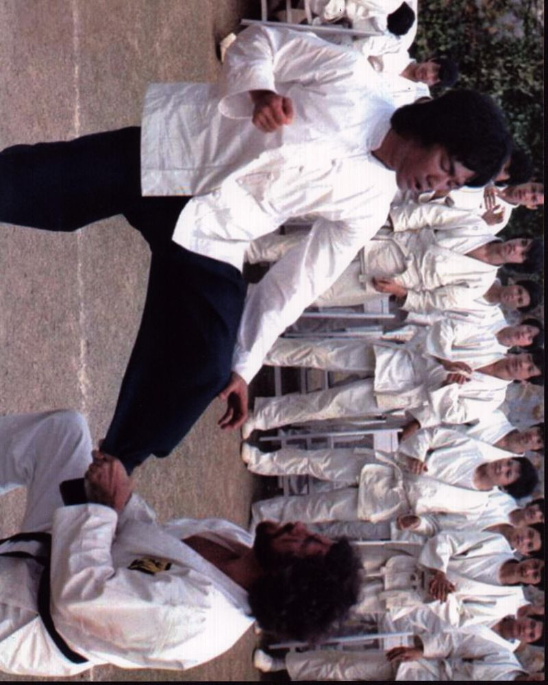 Robert Wall Holding Bruce Lee'S Foot In Enter The Dragon Photo Print ...