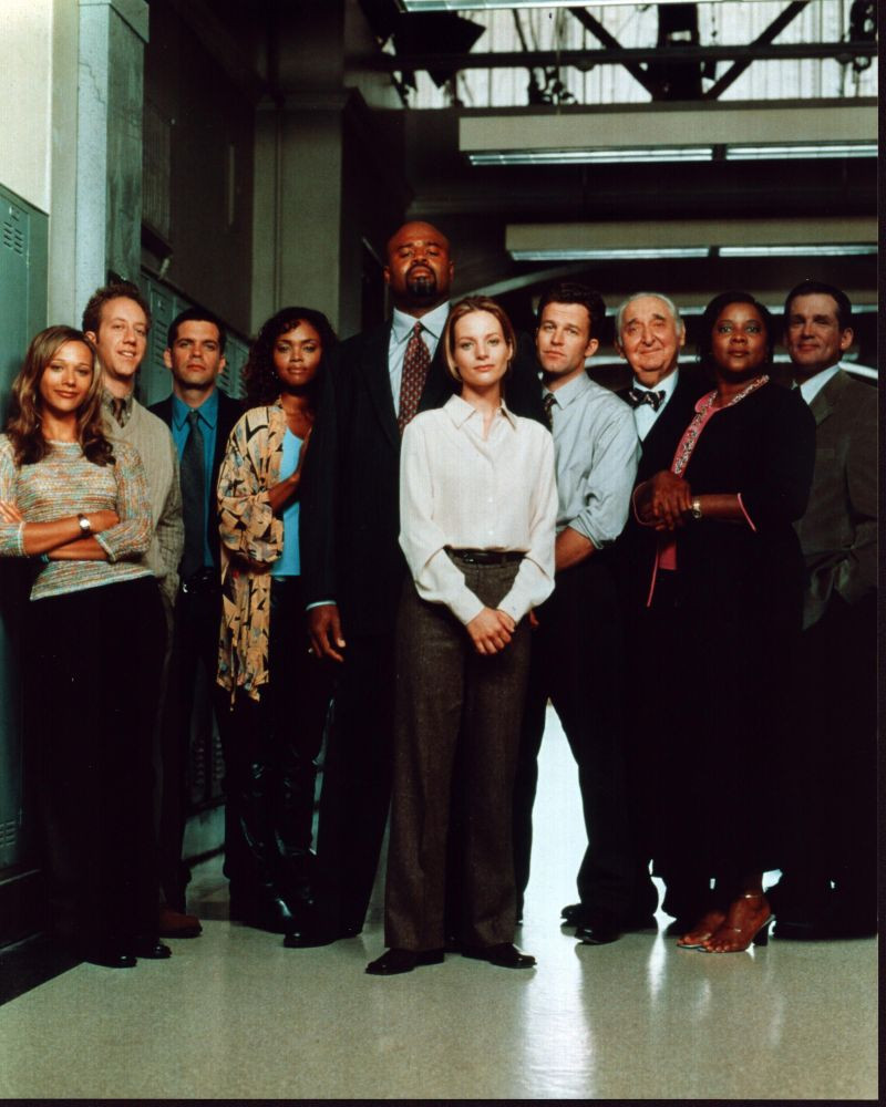 Boston Public Cast In Hallway Photo Print Item MVM55441 Posterazzi Boston public cast in hallway photo print item mvm55441 posterazzi
