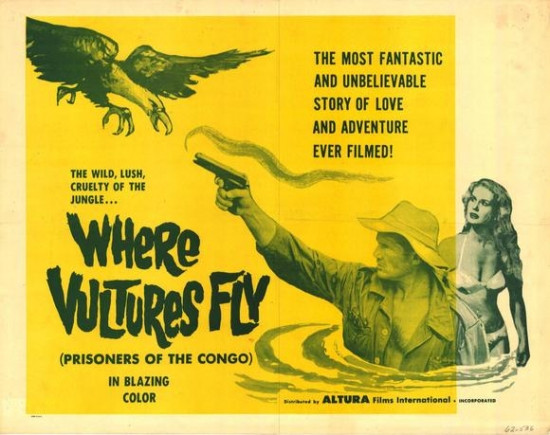 Where Vultures Fly Movie Poster (27 x 40) Item MOVAH2480 Posterazzi
