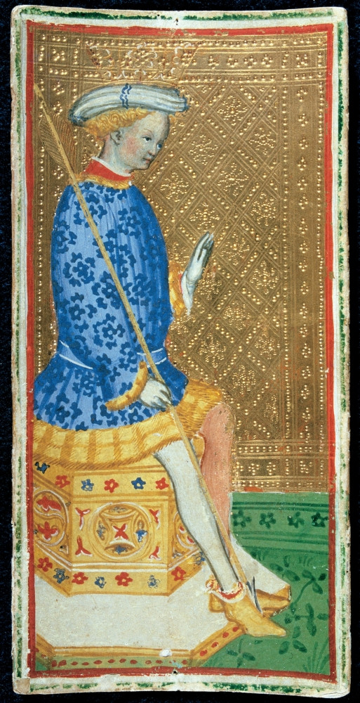 洋書 THE TAROT CARDS BY BONIFACIO BEMBO Bembo Bonifacio The Page Of Spades Tarot Cards 1420 - 1477 15Th