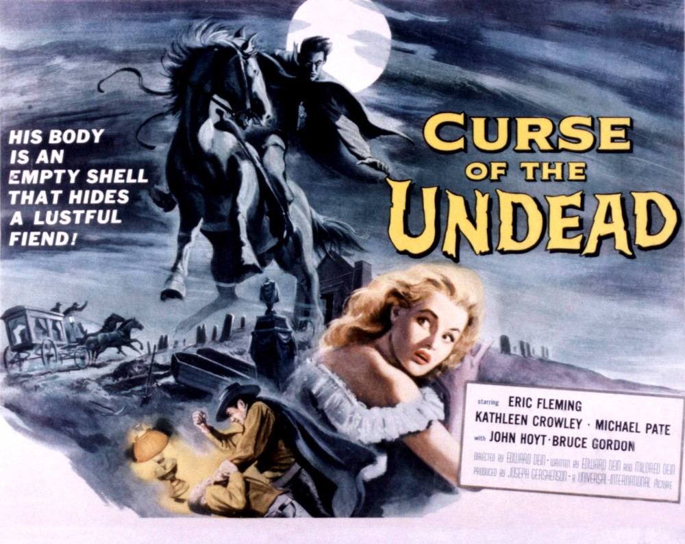 Curse Of The Undead Kathleen Crowley 1959 Movie Poster Masterprint