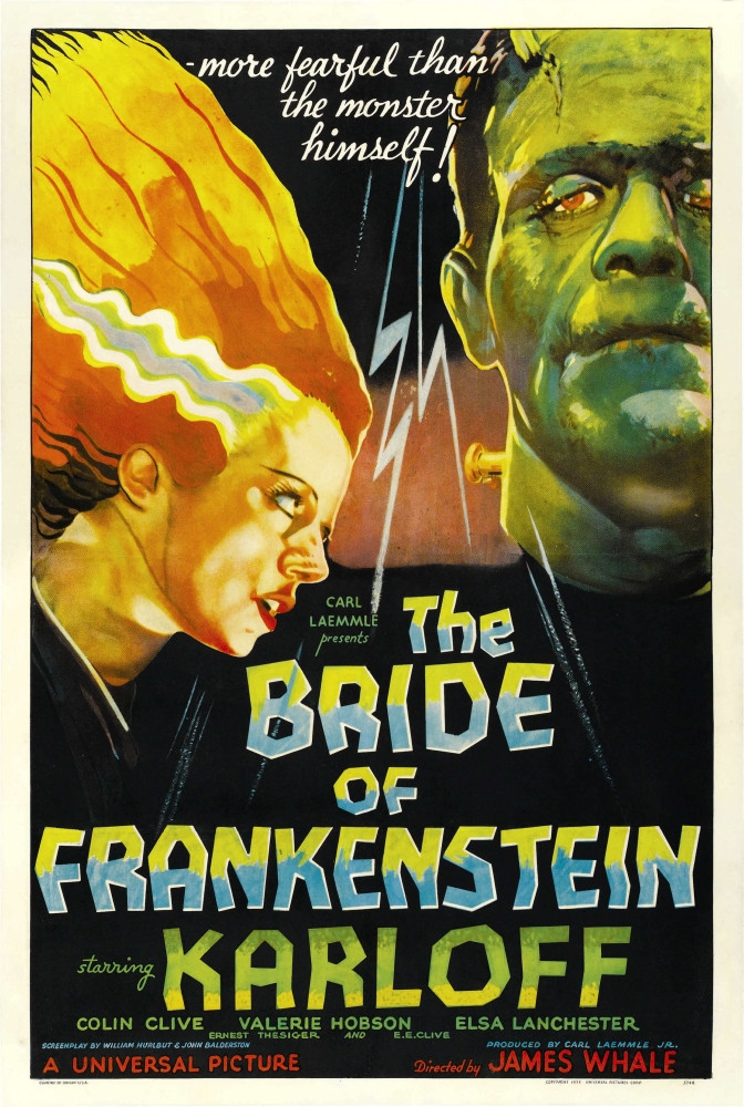 boris karloff frankenstein poster