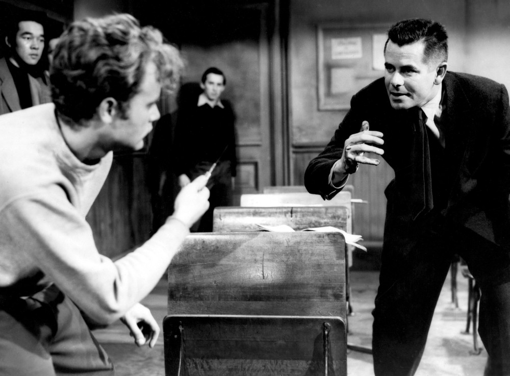 Blackboard Jungle Vic Morrow Glenn Ford 1955 Photo Print Item