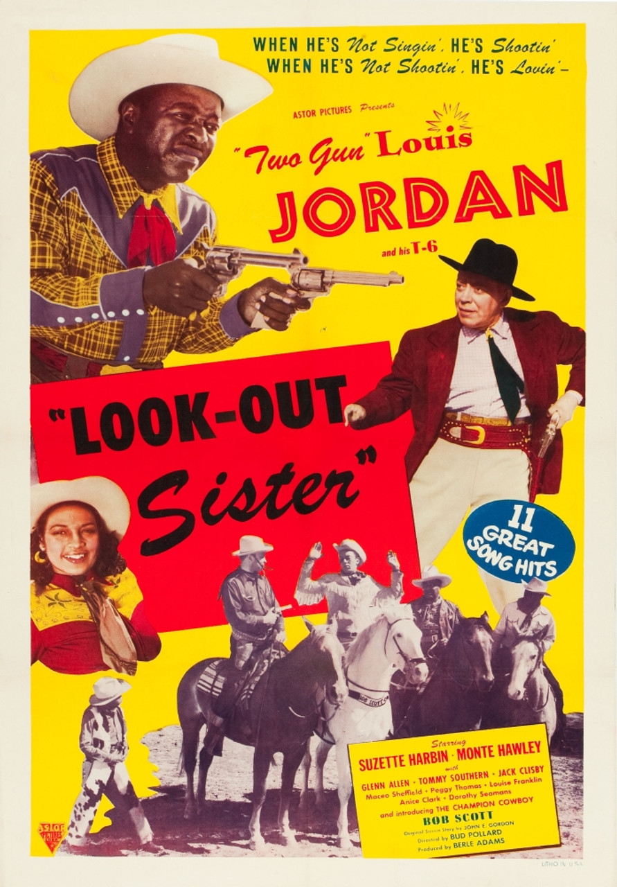 Look Out Sister Suzette Harbin Louis Jordan 1947 Movie Poster Masterprint -  Item # VAREVCM4DLOOUEC001H - Posterazzi