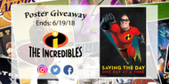 The Incredibles 2 Poster Giveaway