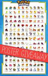 Pokemon Poster Giveaway