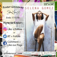 Selena Gomez Poster Giveaway