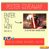 The Force Awakens Poster Giveaway