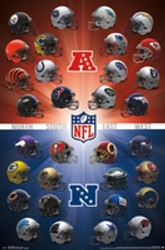 2016 NFL Helmet Posters