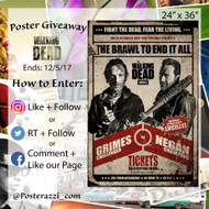 Walking Dead Poster Giveaway