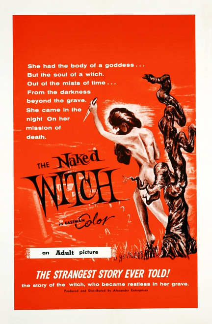 The Naked Witch Us Poster 1961 Movie Poster Masterprint - Item # VAREVCMSDNAWIEC002H