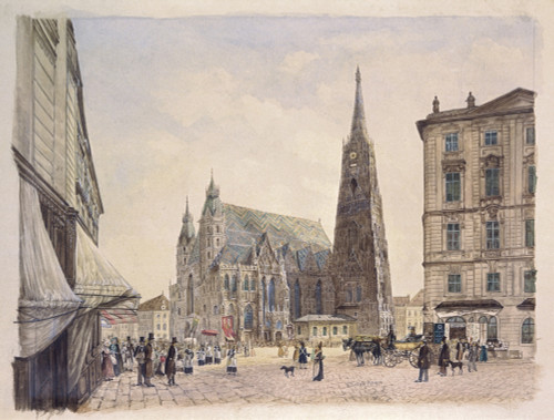 Saint Stephan Cathedral In Vienna Poster Print - Item # VAREVCMOND075VJ075H