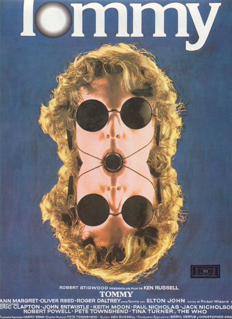 Tommy Spanish Poster Art 1975. Movie Poster Masterprint - Item # VAREVCMCDTOMMEC009H