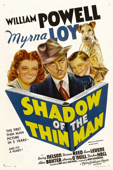 Shadow Of The Thin Man Myrna Loy William Powell Dickie Hall Asta 1941 Movie Poster Masterprint - Item # VAREVCMSDSHOFEC051H