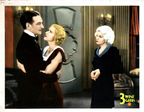 Three Wise Girls From Left Jameson Thomas Mae Clarke Jean Harlow 1932 Photo Print - Item # VAREVCMCDTHWIEC066H