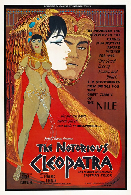 The Notorious Cleopatra Us Poster 1970 Movie Poster Masterprint - Item # VAREVCMCDNOCLEC001H