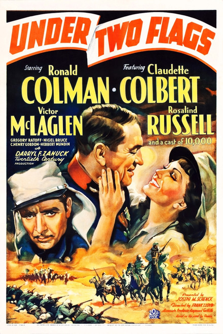 Under Two Flags U Movie Poster Masterprint - Item # VAREVCMCDUNTWFE006H