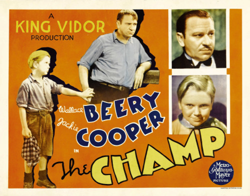 The Champ Left From Left: Jackie Cooper Wallace Beery Right From Top: Wallace Beery Jackie Cooper 1931. Movie Poster Masterprint - Item # VAREVCMCDCHAMEC050H