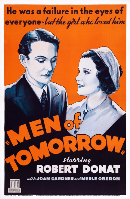 Men Of Tomorrow Us Poster Art From Left: Maurice Braddell Joan Gardner 1932 Movie Poster Masterprint - Item # VAREVCMCDMEOFEC255H