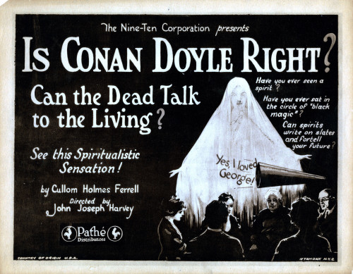 Is Conan Doyle Right Movie Poster Masterprint - Item # VAREVCMCDISCOEC001