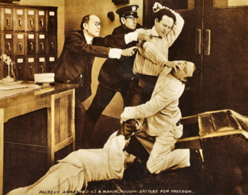 The Grim Game Second From Right: Harry Houdini 1919. Photo Print - Item # VAREVCMMDGRGAEC006H