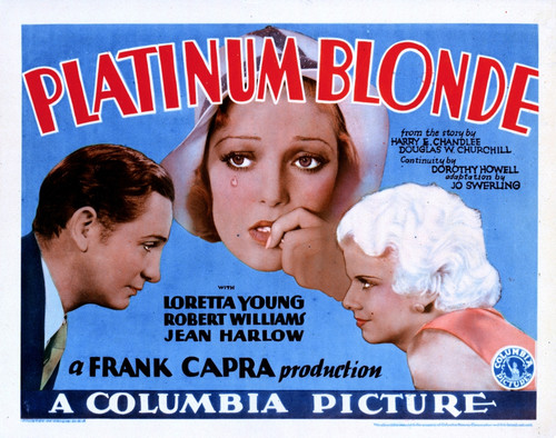 Platinum Blonde Movie Poster Masterprint - Item # VAREVCM8DPLBLEC002