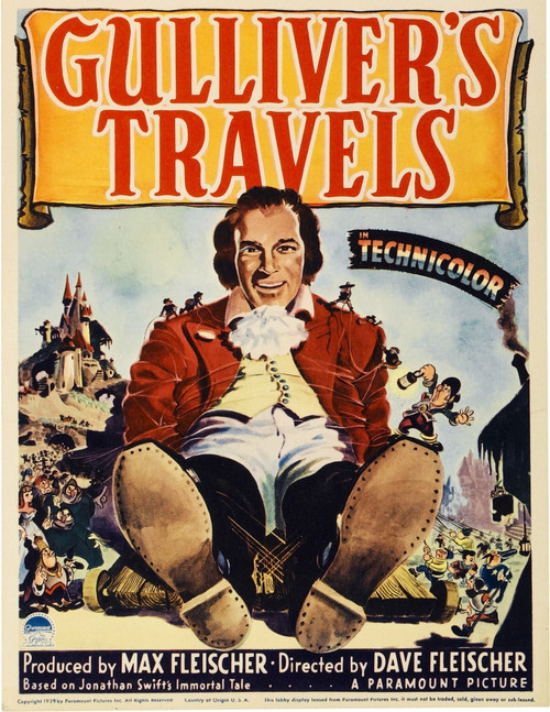 Gulliver'S Travels Midget Window Card 1939 Movie Poster Masterprint - Item # VAREVCMCDGUTREC002H