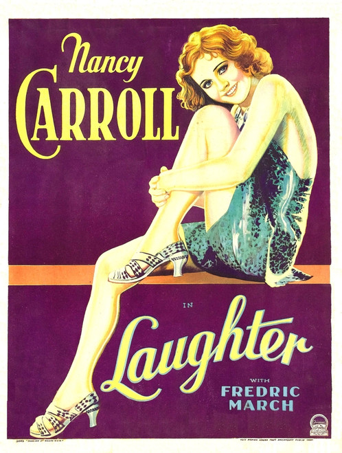 Laughter Nancy Carroll On Window Card 1930. Movie Poster Masterprint - Item # VAREVCMCDLAUGEC001H