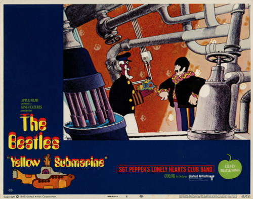 Yellow Submarine Movie Poster Masterprint - Item # VAREVCMCDYESUEC013