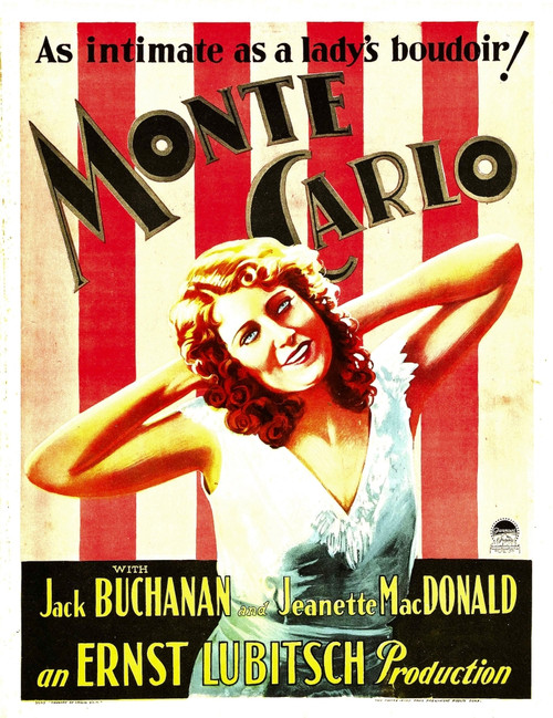 Monte Carlo Jeanette Macdonald On Window Card 1930. Movie Poster Masterprint - Item # VAREVCMCDMOCAEC006H