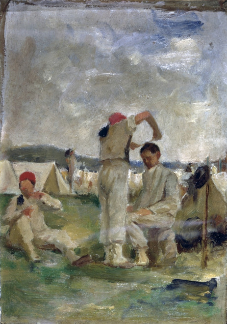 Soldiers At The Camp Poster Print - Item # VAREVCMOND075VJ330H