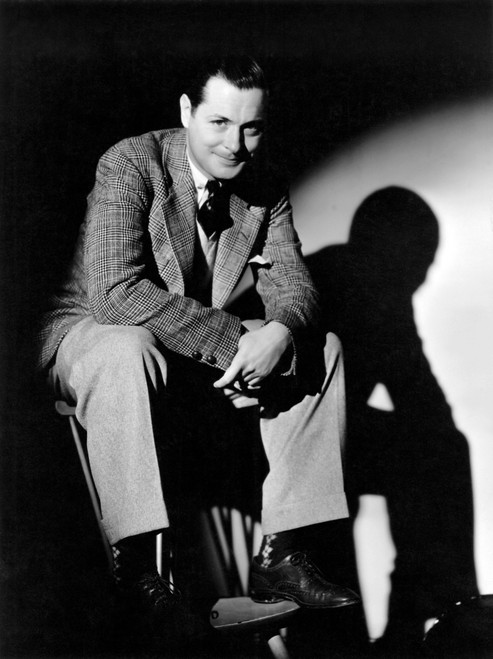 Robert Montgomery Mgm Portrait By Hurrell Ca. 1937 Photo Print - Item # VAREVCPBDROMOEC012H