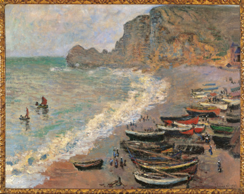 Etretat. The Beach Poster Print - Item # VAREVCMOND025VJ694H