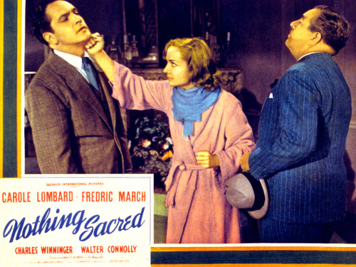 Nothing Sacred Fredric March Carole Lombard Walter Connolly 1937 Movie Poster Masterprint - Item # VAREVCMSDNOSAEC001H