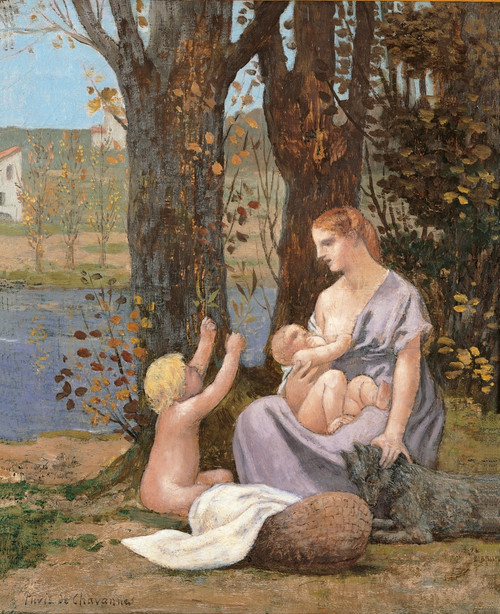 Young Mother Or The Charity Poster Print - Item # VAREVCMOND025VJ954H