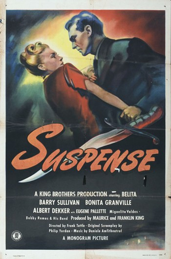 Suspense Movie Poster (11 x 17) - Item # MOV414299