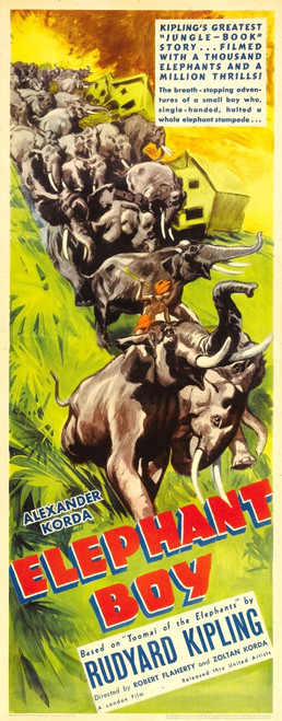 Elephant Boy 1937 Movie Poster Masterprint - Item # VAREVCMCDELBOEC006H