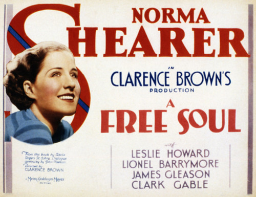 A Free Soul Norma Shearer 1931 Movie Poster Masterprint - Item # VAREVCMSDFRSOEC002H