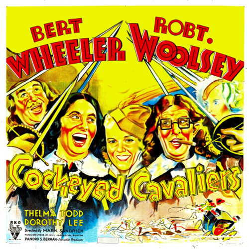 Cockeyed Cavaliers From Left: Bert Wheeler Thelma Todd Robert Woolsey 1934 Movie Poster Masterprint - Item # VAREVCMCDCOCAEC025H