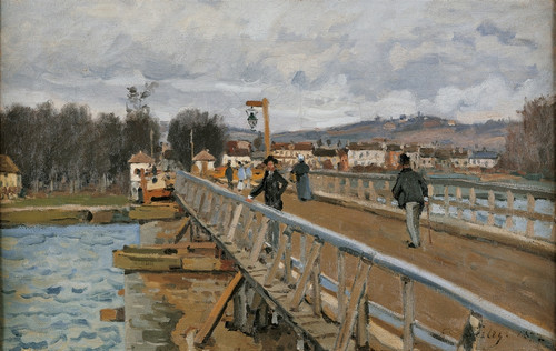 The Bridge In Argenteuil Poster Print - Item # VAREVCMOND076VJ339H